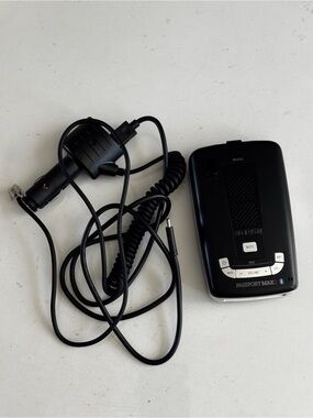 Escort Passport Max2 Radar Detector GPS Bluetooth w/ Charger